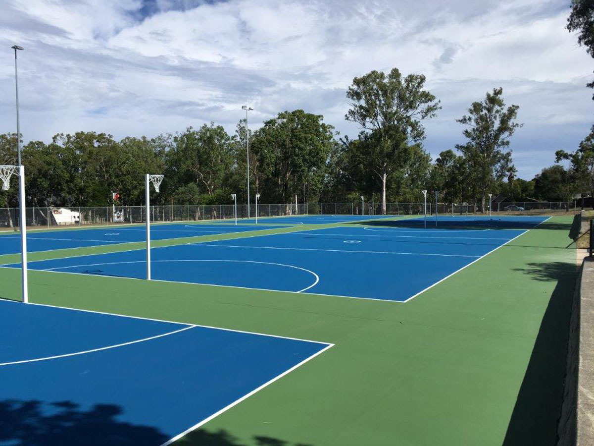 Netball Courts – MacGregor Netball, QLD | Dynamic Sports Facilities