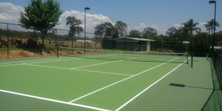 Tennis court, Wilton, NSW