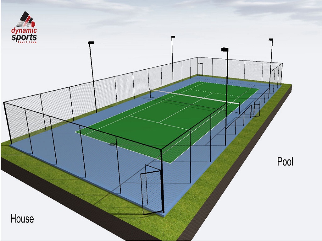 Tennis Court Berwick, VIC Dynamic Sports Facilities (Australia)