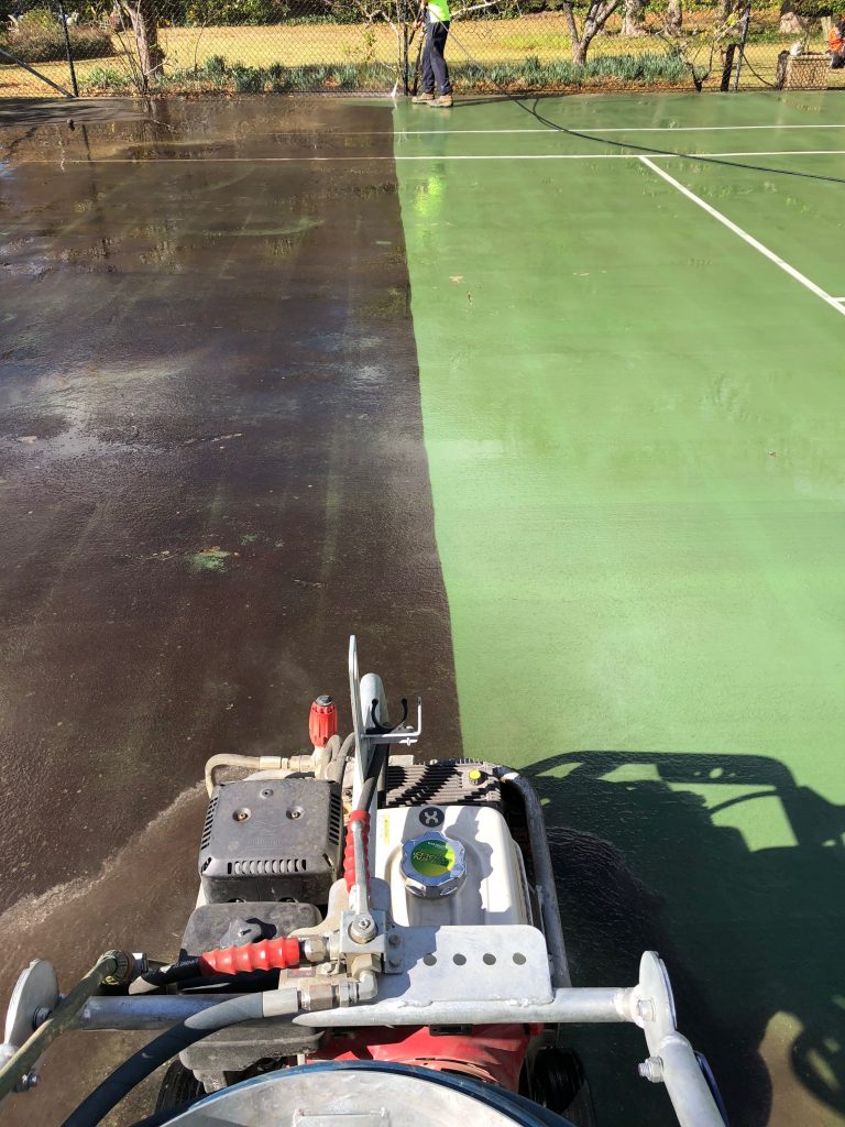 Court cleaning