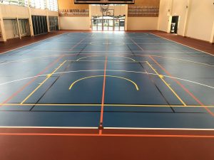 St Hilda's school indoor multi sport court
